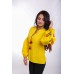 Embroidered Blouse "Bohemian Roses" yellow
